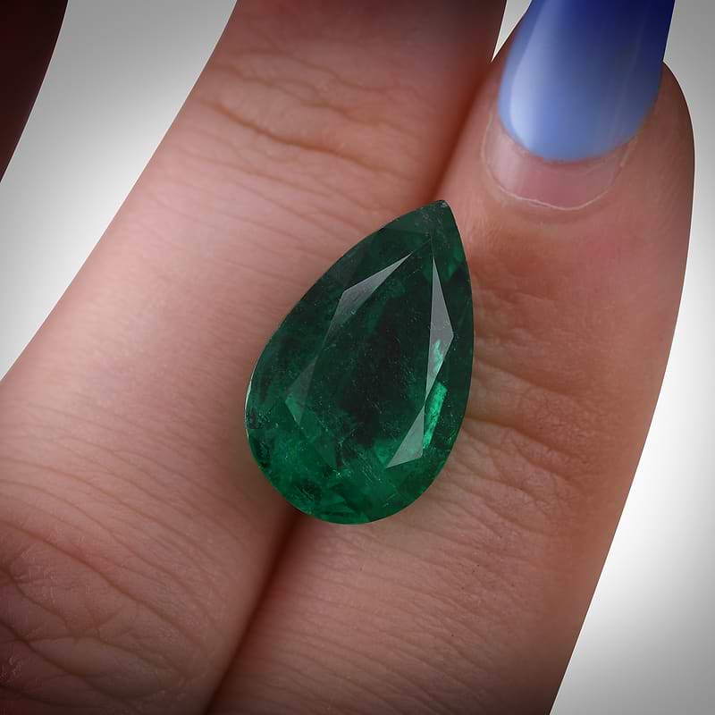 Vivid Green Gemstone  - 3
