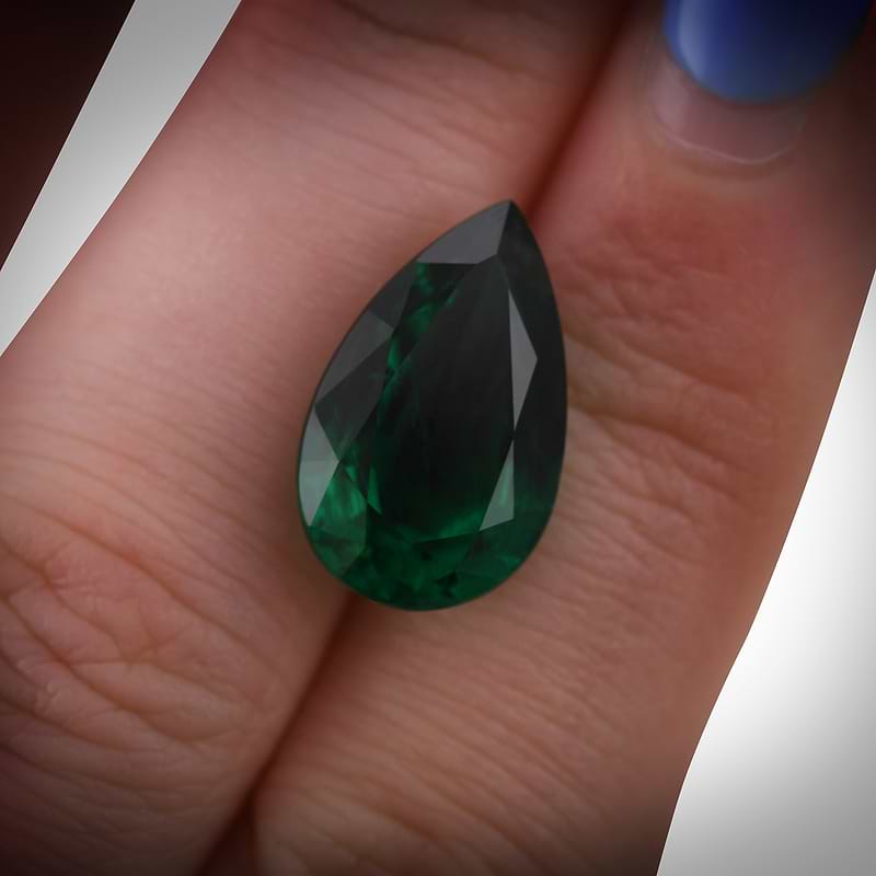Vivid Green Gemstone  - 3