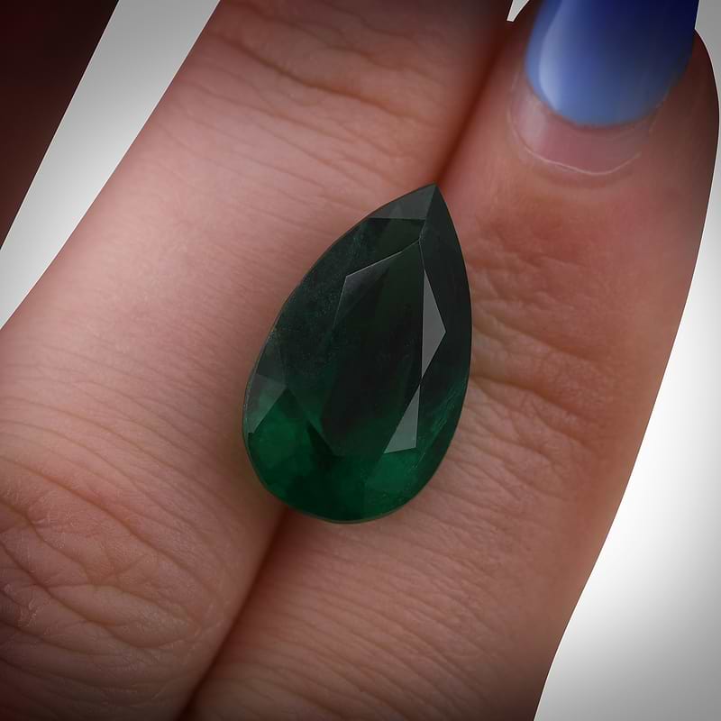 Vivid Green Gemstone  - 3