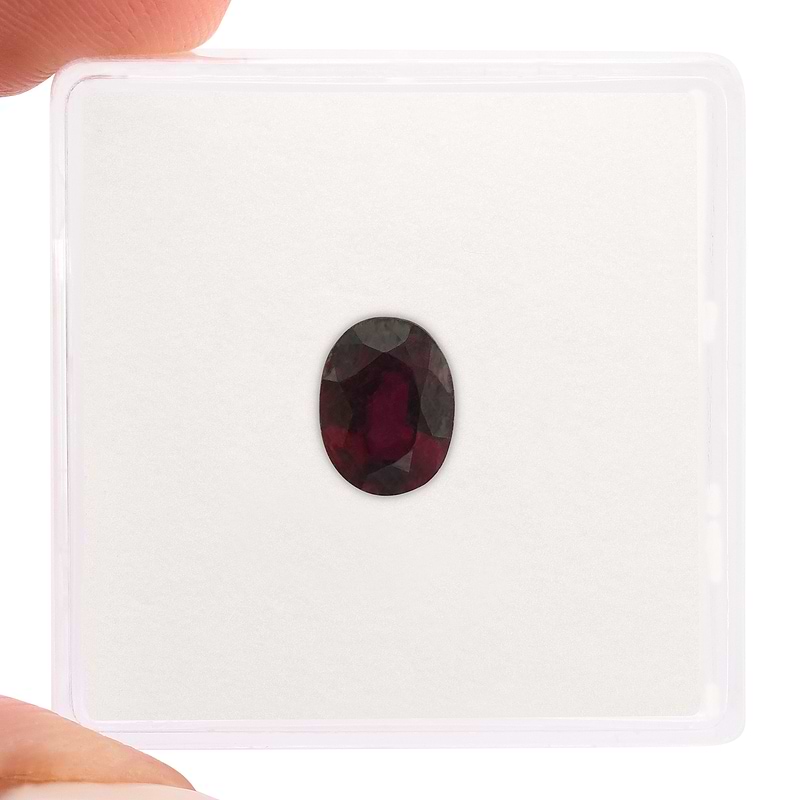 Vivid Purplish Red Gemstone  - 2
