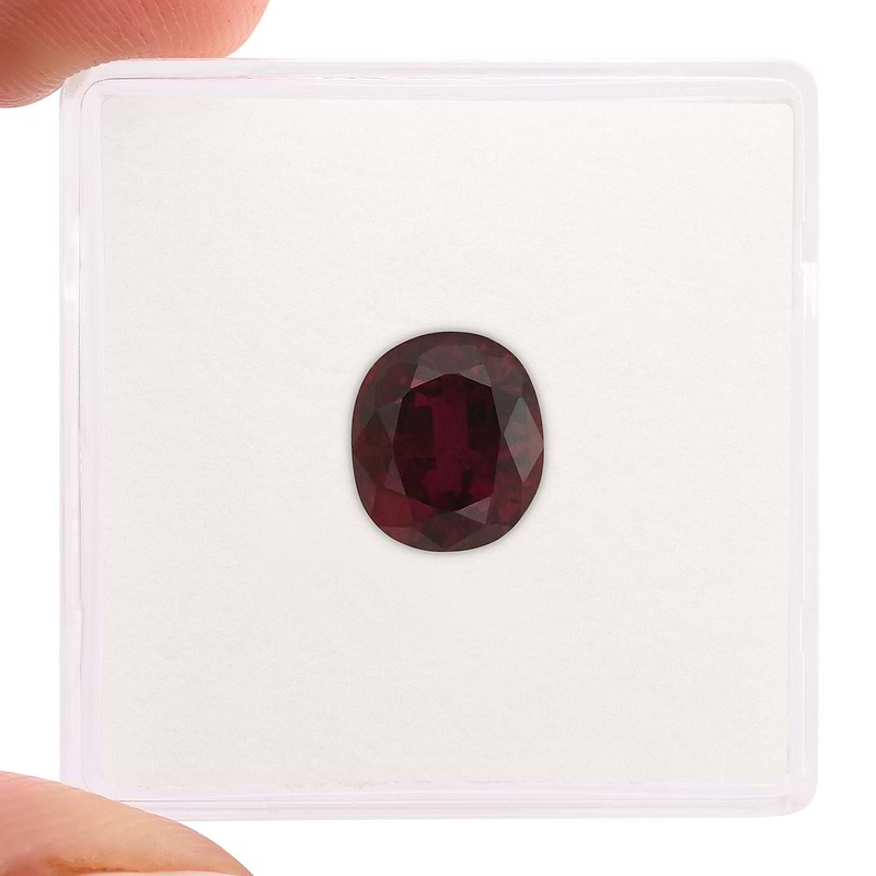 Vivid Red Gemstone  - 2