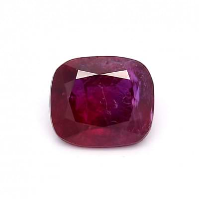 Vivid Purplish Red Gemstone