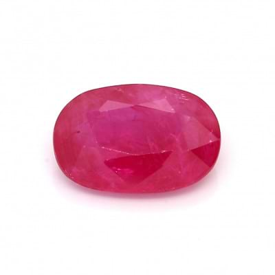 Vivid Pinkish Red Gemstone