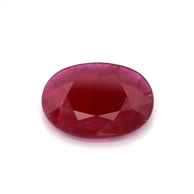 Vivid Red Gemstone