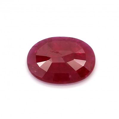 Vivid Red Gemstone