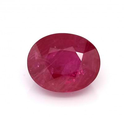 Vivid Red Gemstone