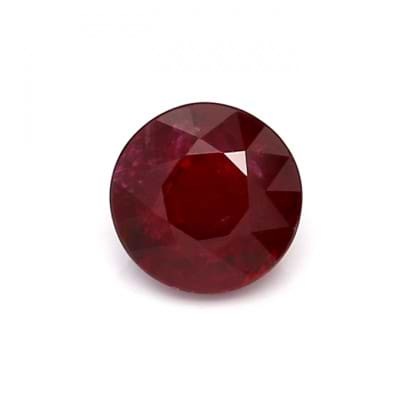 Vivid Red Gemstone