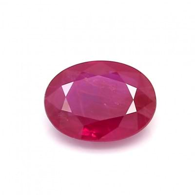 Vivid Red Gemstone