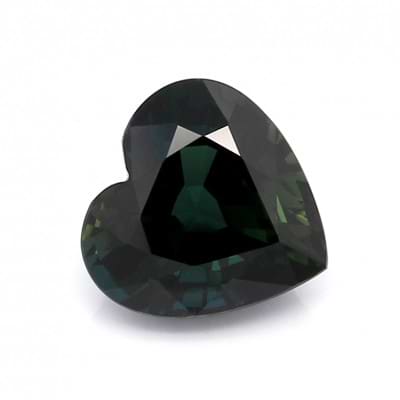 Vivid Greenish Blue Gemstone