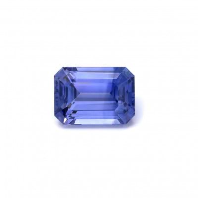 Medium Intense Violetish Blue Gemstone