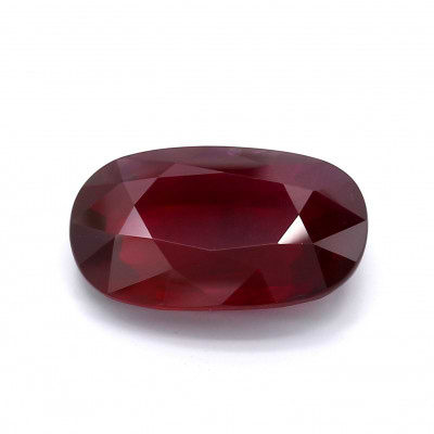 Deep Red Gemstone