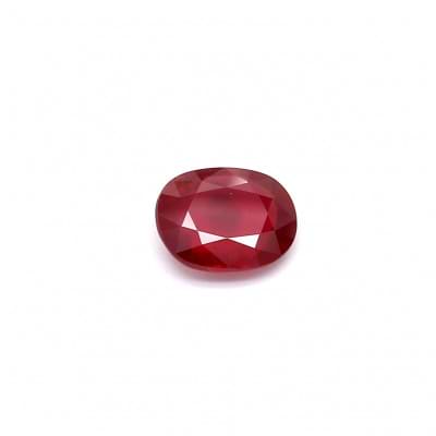 Vivid Red Gemstone