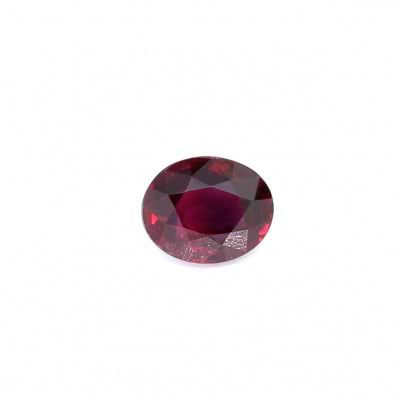Deep Purplish Red Gemstone