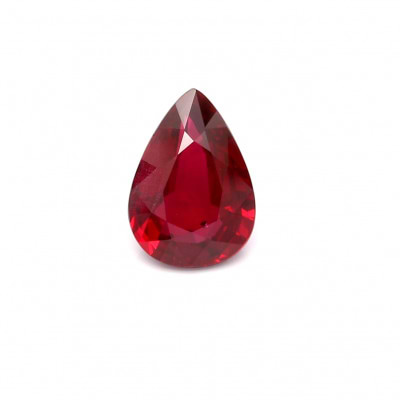 Vivid Purplish Red Gemstone