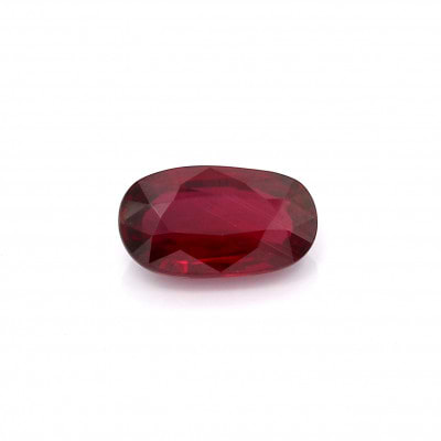 Vivid Red Gemstone