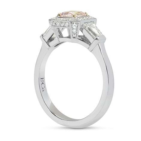 Fancy Light Pink Cushion Diamond Ring, SKU 144473 (1.33Ct TW)
