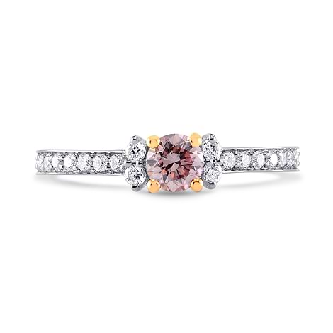 Fancy Pink Diamond Engagement Ring, SKU 244587 (0.52Ct TW)