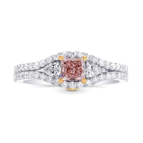 Argyle Fancy Pink Princess Diamond Ring, SKU 247757 (0.95Ct TW)