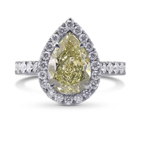 Pear Shape Diamond Halo Ring, SKU 264175 (3.96Ct TW)