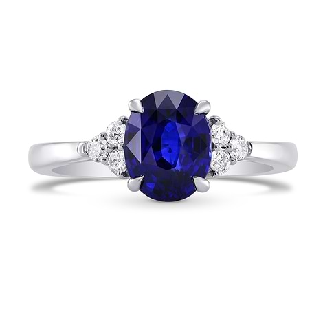 Oval Sapphire & Diamond Ring, SKU 277942 (1.90Ct TW)