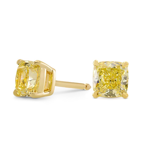 /earrings-jewelry/fancy-yellow-cushion-diamond-stud-earrings-27665