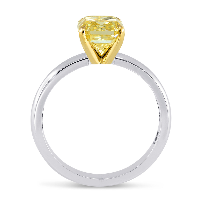 Low Profile Solitaire Diamond Ring Setting, SKU 1001S