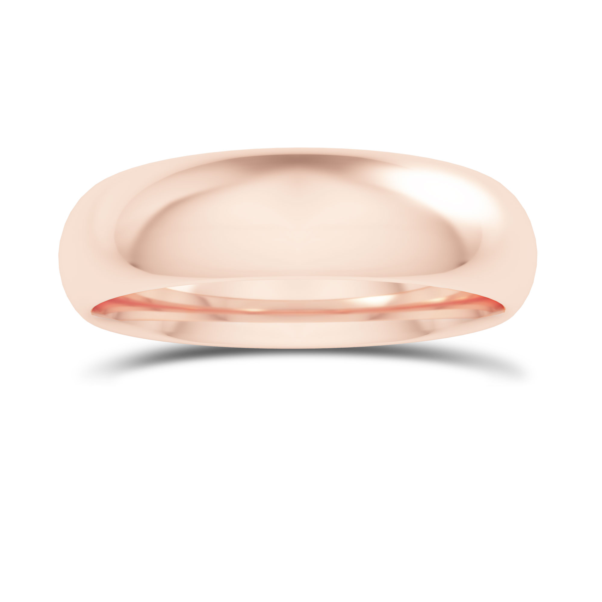 Comfort Fit Domed Wedding Band-5.0MM, SKU 27678R  - 8