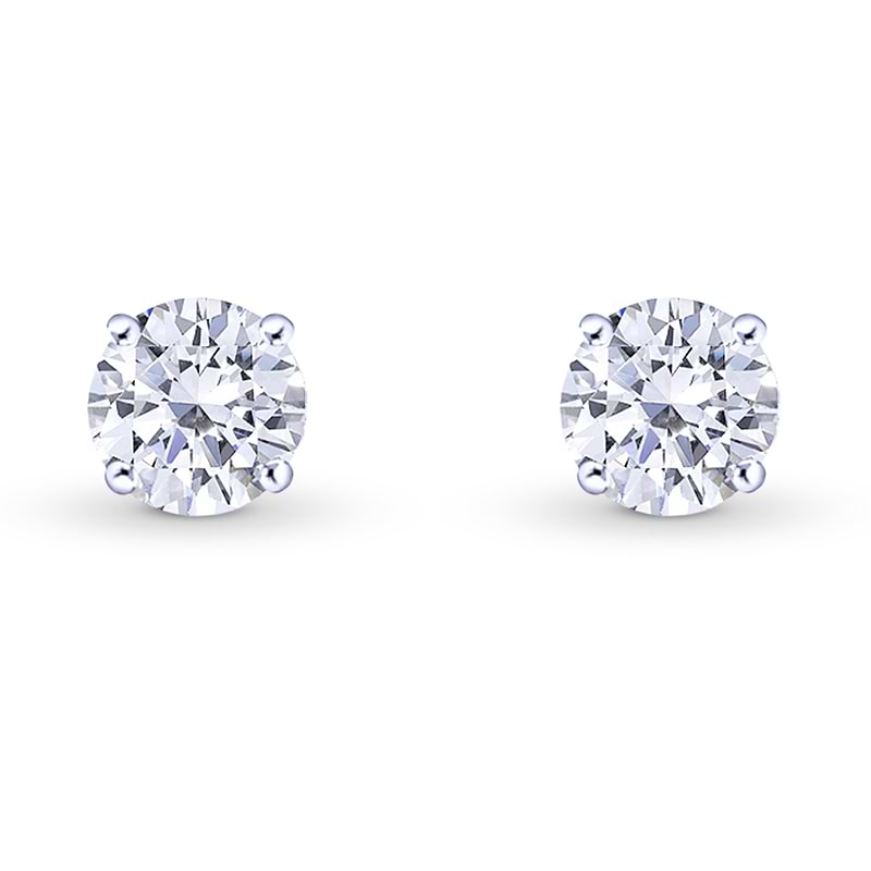 Round Brilliant Diamond Stud Earrings, ARTIKELNUMMER 27862R (2,00 Karat TW)