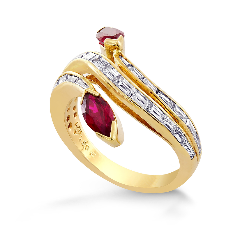 Ruby & Diamond Designer Ring, SKU 28463V (2.36Ct TW)  - 2