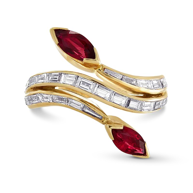 Ruby & Diamond Designer Ring, SKU 28463V (2.36Ct TW)