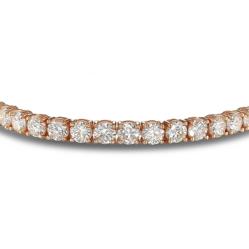 Brilliant White Diamond Prong Tennis Bracelet, SKU 30331M (10.28Ct TW)
