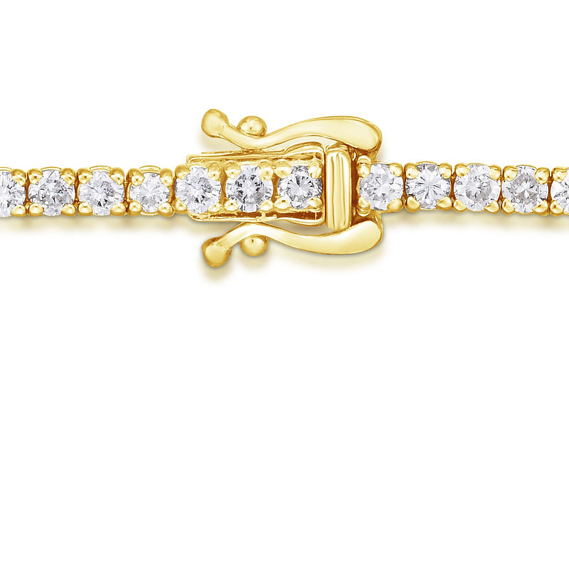 Round White Diamond Tennis Bracelet, SKU 30334R (2.00Ct TW)  - 7