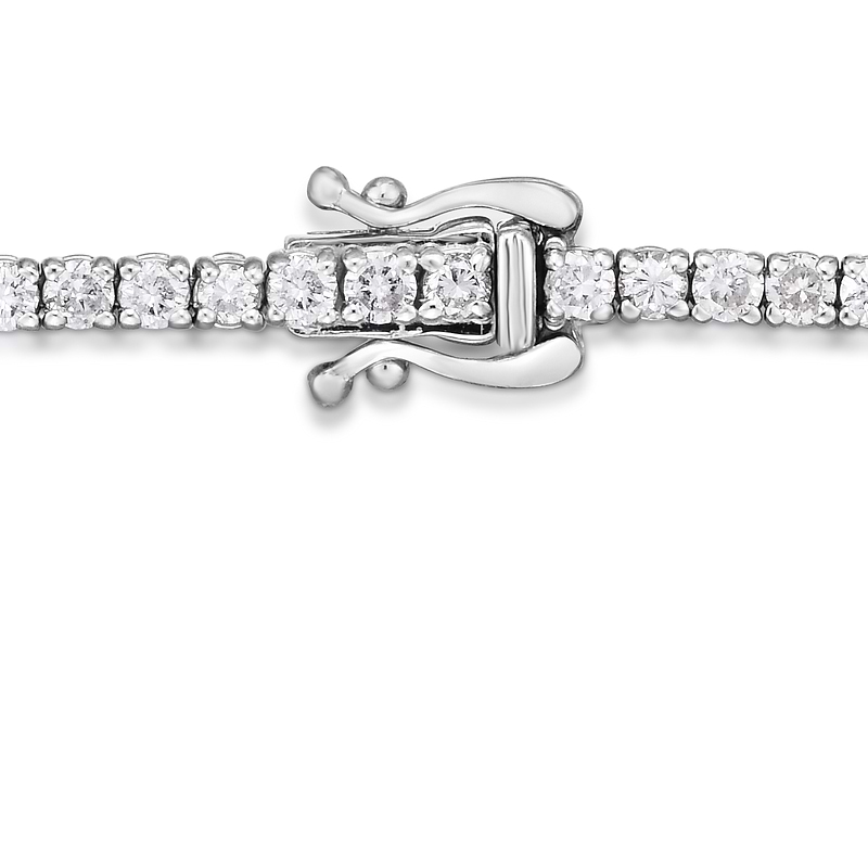 Round White Diamond Tennis Bracelet, SKU 30334R (2.00Ct TW)  - 3
