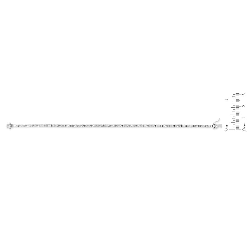 Round White Diamond Tennis Bracelet, SKU 30334R (2.00Ct TW)  - 4