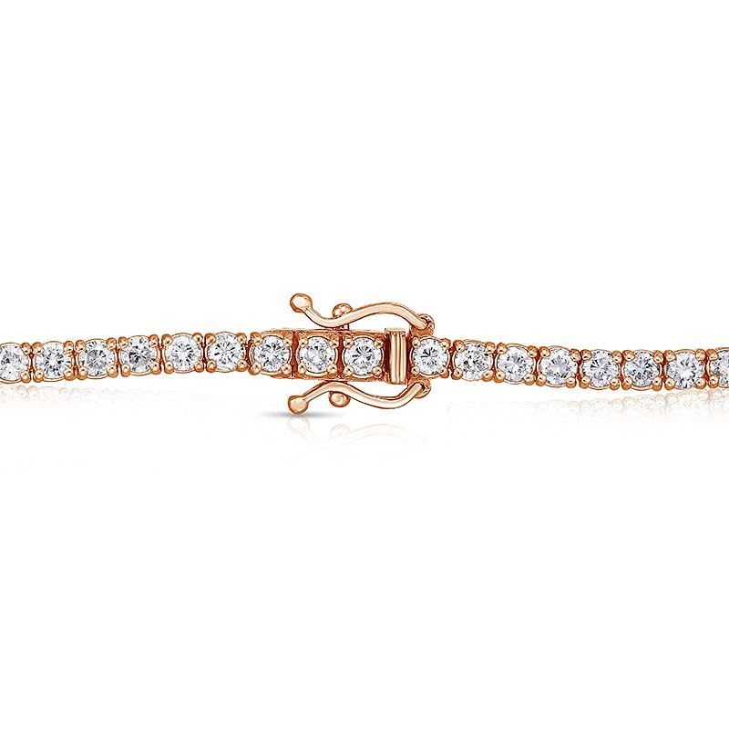 Round White Diamond Tennis Bracelet, SKU 30335R (3.00Ct TW)  - 5