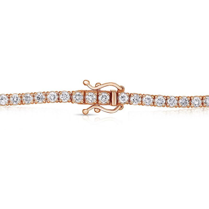 Round White Diamond Tennis Bracelet, SKU 30336R (4.00Ct TW)  - 9