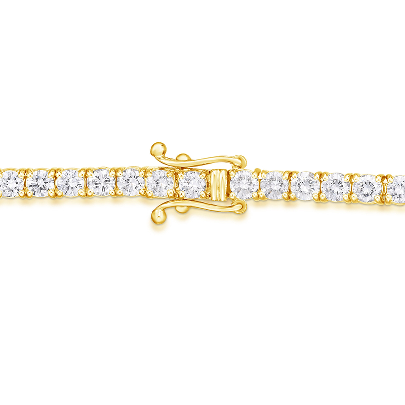 Round White Diamond Tennis Bracelet, SKU 30337R (5.00Ct TW)  - 5