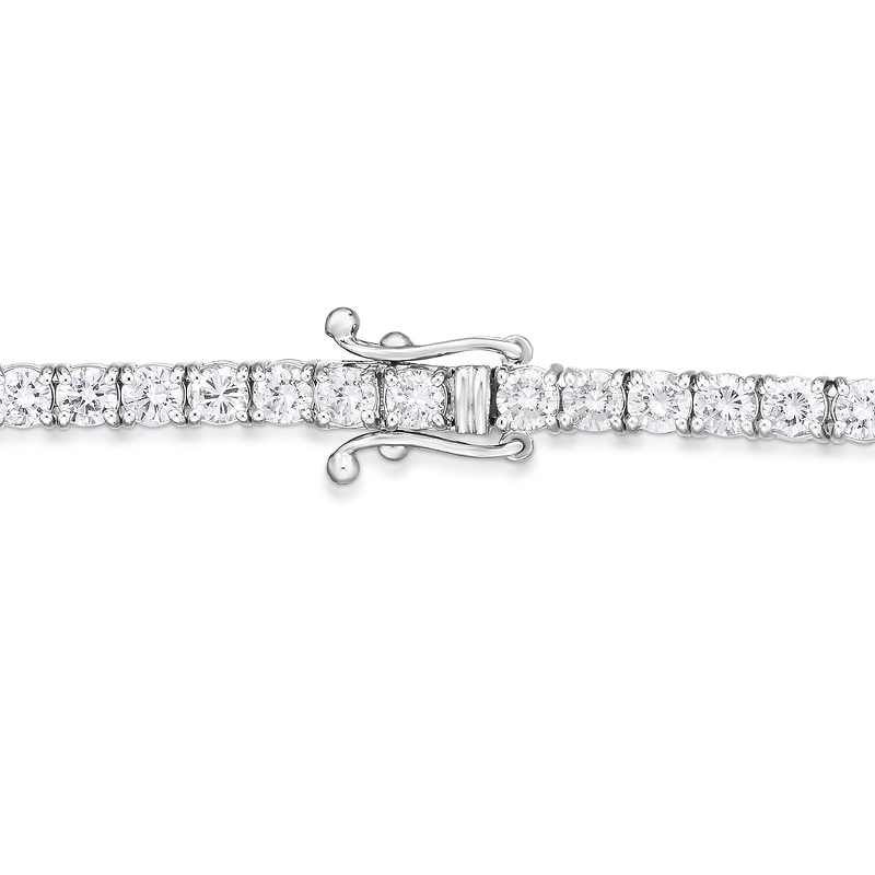 Round White Diamond Tennis Bracelet, SKU 30337R (5.00Ct TW)