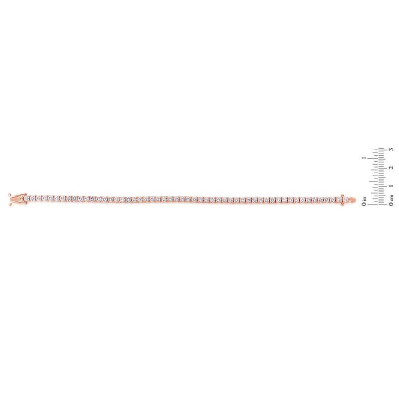 Round White Diamond Tennis Bracelet, SKU 30338R (6.00Ct TW)  - 9