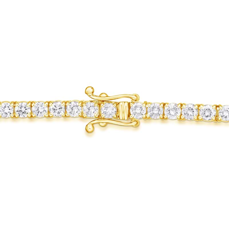 Round White Diamond Tennis Bracelet, SKU 30338R (6.00Ct TW)  - 5