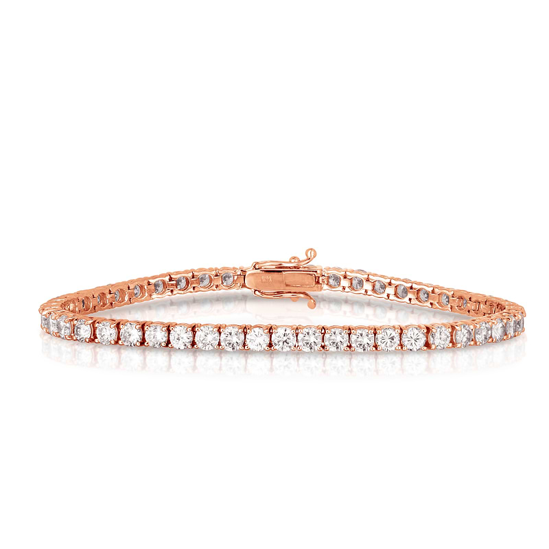 Round White Diamond Tennis Bracelet, SKU 30339R (7.00Ct TW)  - 7