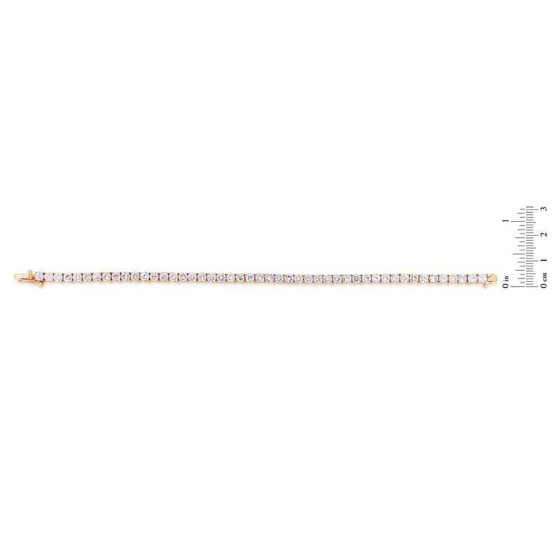 Round White Diamond Tennis Bracelet, SKU 30339R (7.00Ct TW)  - 6