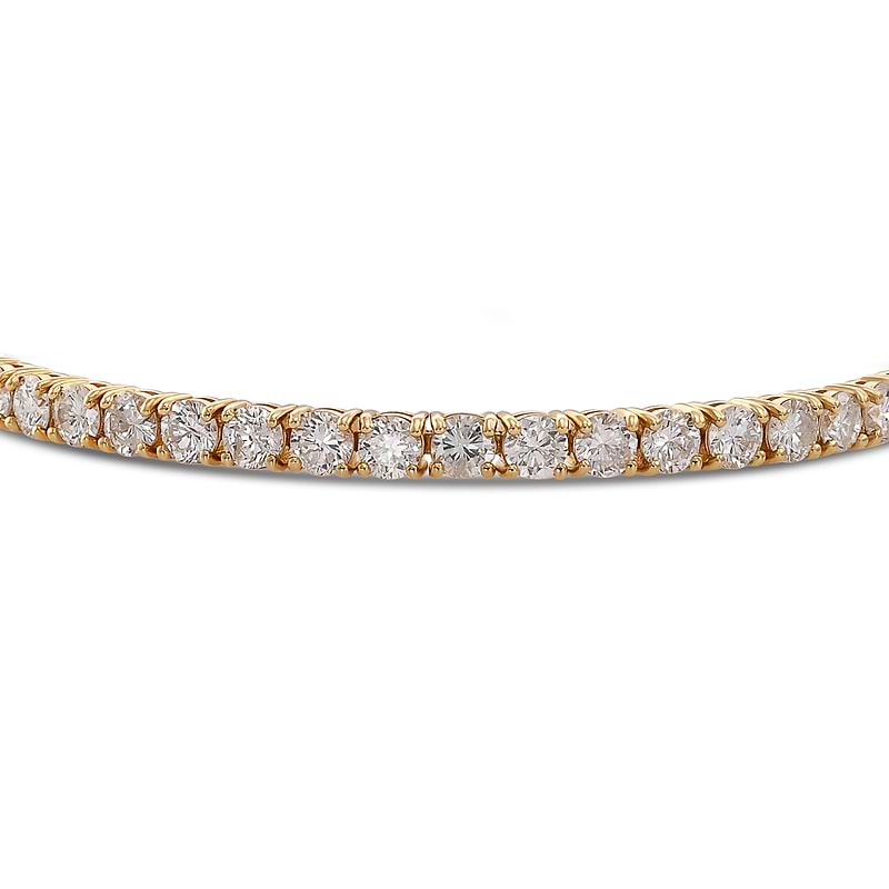 Round White Diamond Tennis Bracelet, SKU 30341R (10.00Ct TW)