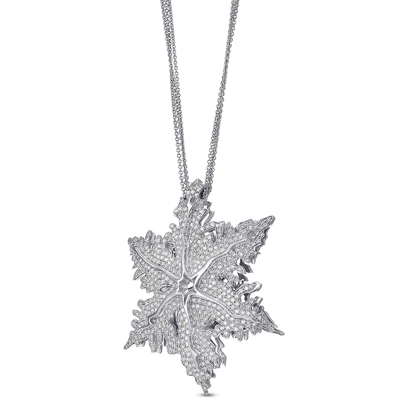 White Diamond Pave Couture Pendant, SKU 30437M (3.39Ct TW)