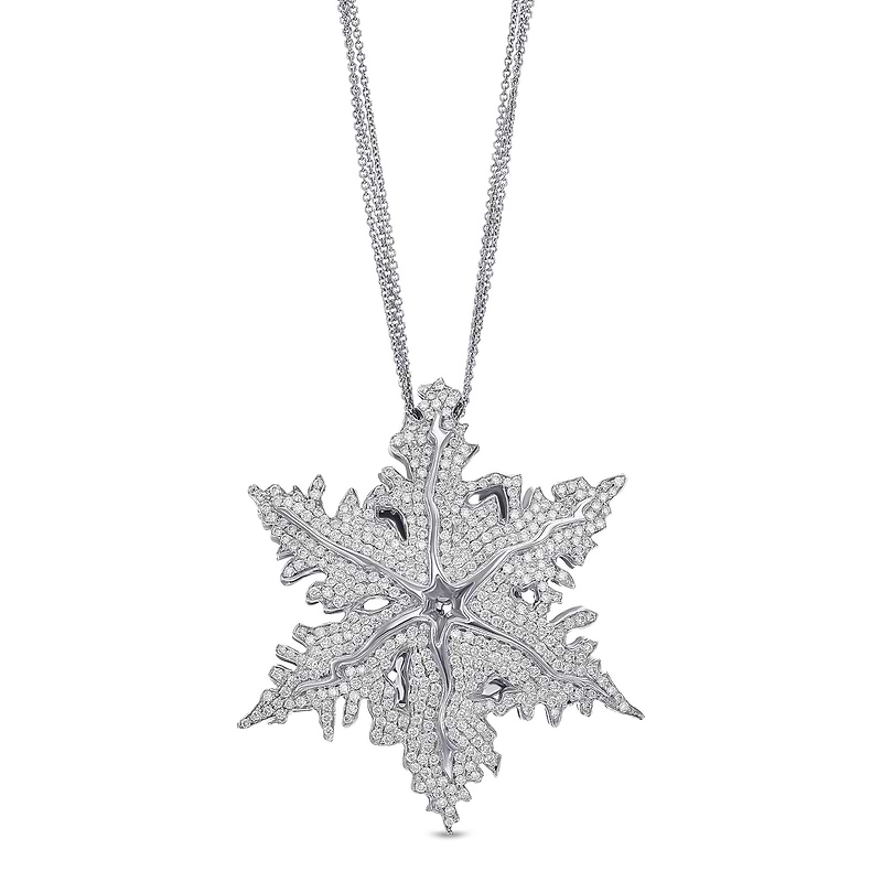 White Diamond Pave Couture Pendant, SKU 30437M (3.39Ct TW)