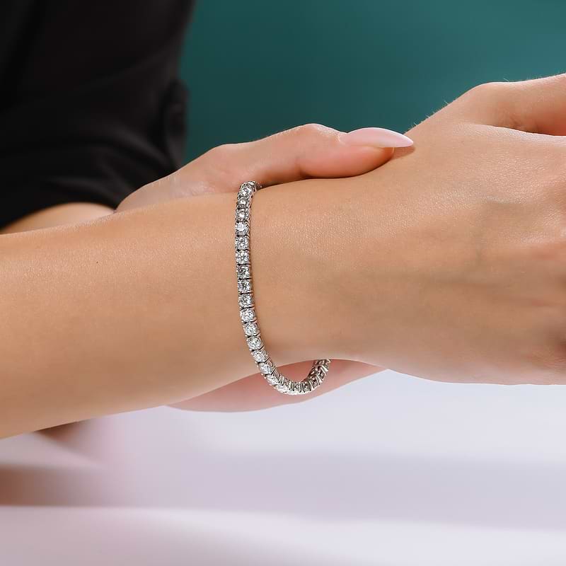 Round Diamond Tennis Bracelet, SKU 32038M (12.80Ct TW)  - 2
