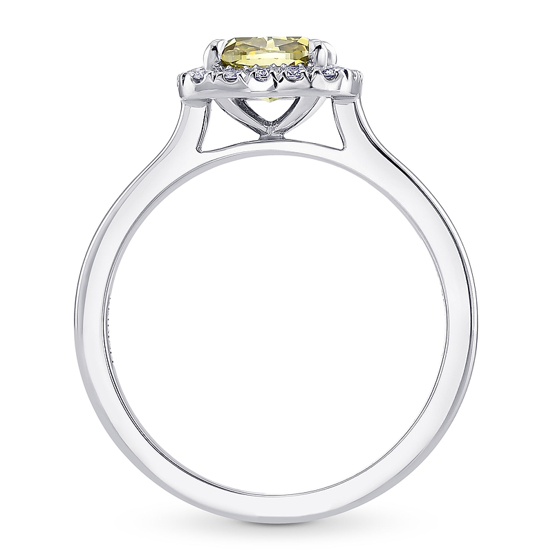 Chameleon Cushion Diamond Halo Ring, SKU 397247 (1.27Ct TW)
