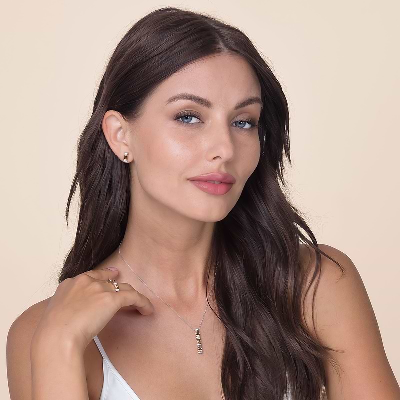 Fancy Brown Emerald Diamond Drop Pendant, SKU 519047 (2.24Ct TW)  - 3