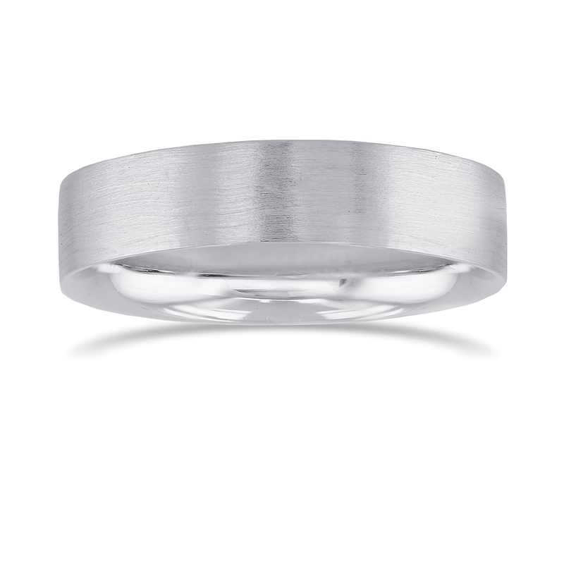 Brushed Men's Wedding Band, SKU 636383