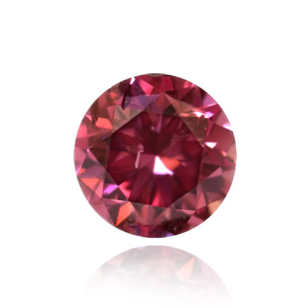 0.29 carat Fancy Intense Purple Pink diamond